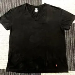 ポロ・ラルフローレン　Tシャツ　ブラックX L