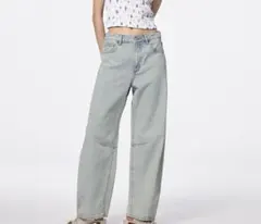 バレルレッグジーンズ