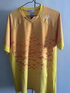 バドミントンウェア オレンジイエロー