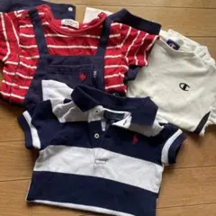 Polo Ralph Lauren ポロシャツ ロンパース カバーオール 80