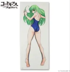 コードギアス　反逆のルルーシュ　C.C. 布ポスター　水着　プレミアムバンダイ