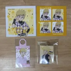 モブサイコ100 花沢輝気 まとめ売り ましかくプリント アクリルキーホルダー