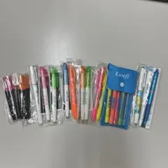 蛍光ペン&ボールペンセット フリクション