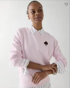 【kate spade】シェニール ロゴ スウェットシャツ