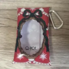 Q-pot. ノベルティ　ポーチ　クリスマス限定のサムネイル