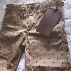 【新品】 FITH ドット パンツ ベージュ カーキ