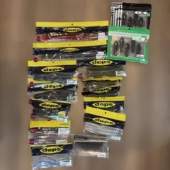 琵琶湖　ワームセット　DEPS カバースキャット、キンクー13他のサムネイル