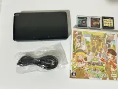 【動作品・ソフト付き】ニンテンドー 3DS 本体 ブラック 黒 任天堂