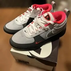 Nike IR0839-001 スニーカー グレー/レッド NIKEBOOK1 - メルカリ
