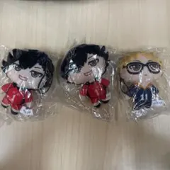 ハイキュー!! ぬいぐるみマスコット キーホルダー 黒尾鉄朗 月島蛍