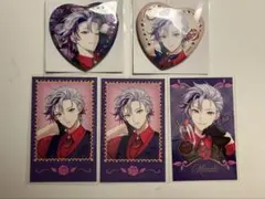 Rose Valentine チェキ風カード　缶バッジ　不破湊