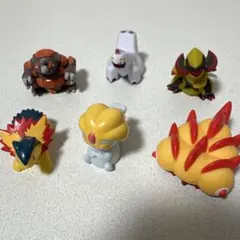 ポケモン 指人形 フィギュア ソフビ ポケットモンスター フィギュア 玩具