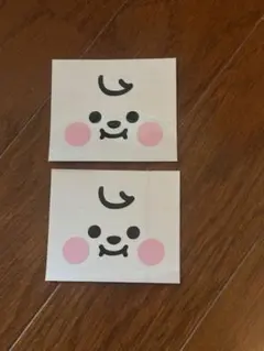 アミボムステッカー　BT21シール　Chimmyセット