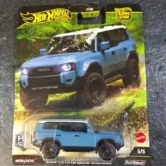 ホットウィールプレミアム 『 トヨタ ランドクルーザー 』 (青色)