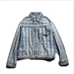 a.presse Indigo Palaka Denim Jacket 44 - メルカリ