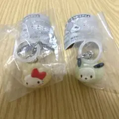 サンリオ めじるしアクセサリー なりきりまん 中華まん ハローキティ ポチャッコ