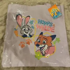 ディズニー　ズートピア　刺繍カラートートバッグ　ジュディ　ニック