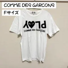 PLAY COMME des GARÇONS ハートロゴ Tシャツ ホワイト M