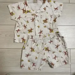 petit main おさるのジョージ セットアップ 80cm