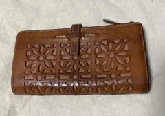 genten 長財布 カットワーク