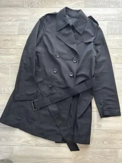 UNIQLO ブラック トレンチコート M