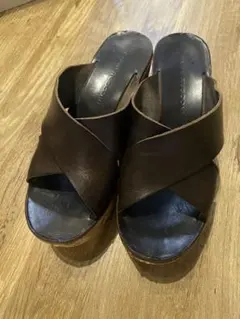 ファビオルスコーニ　ウェッジソールサンダル　37