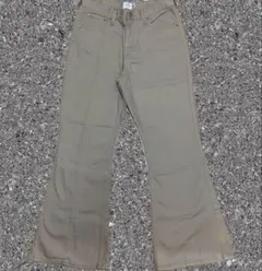 【coen】 USAコットン フレアパンツ ベージュのサムネイル