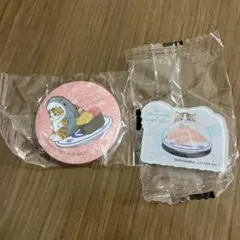 くら寿司　びっくらポン　モフサンドmofusand 缶バッチ　アクリルステッカー