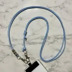 【スカイブルー】スマホショルダー スマホストラップ パラコード ss15