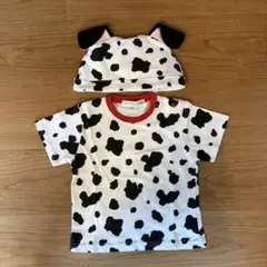 【新品未使用】101匹わんちゃん Tシャツ 帽子セット 90cmのサムネイル
