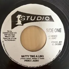 Prince Jazbo Natty Ting A Ling 7インチレコード