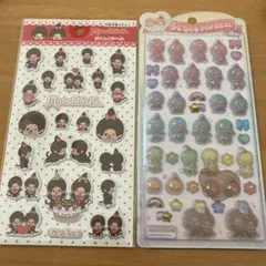 【正規品】うるちゅるポップシール　パステルカラフル　モンチッチ