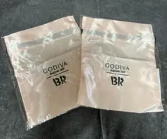 GODIVA BR 31アイス コラボ 巾着ポーチ 2枚セット