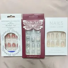 ネイルチップ セット ワンホンネイル キラキラネイル