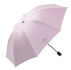 UVカット 紫外線 折りたたみ傘 日傘 晴雨兼用 軽量 コンパクト ピンク