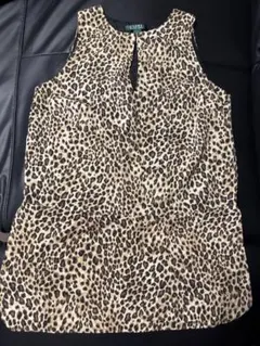 LAUREN RALPH LAUREN レオパード柄 タンクトップ