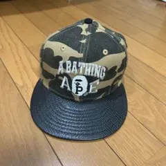 A BATHING APE 迷彩キャップのサムネイル
