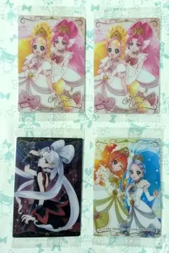 プリキュアウエハース Go!プリンセスプリキュア 4枚セット