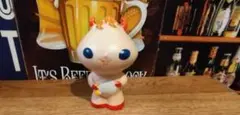 【 昭和レトロ 非売品 貴重】名古屋相互銀行 ナコちゃんソフビ人形のサムネイル