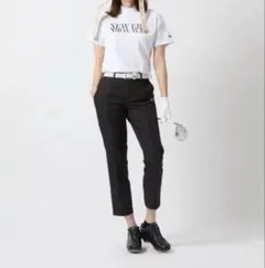ニューエラゴルフ　ストレッチ ツイル パンツ ブラック | ゴルフのサムネイル