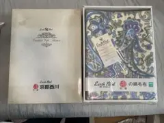 京都西川Earth Bird コットンブランケット 綿毛布 140×200