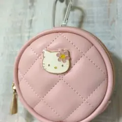 〈新品〉ハローキティ　キルティングポーチ　レトロ　キティちゃん　サンリオ