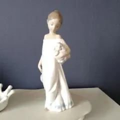 NAO　一緒にお出掛け 　スペイン製　リヤドロ　美品のサムネイル