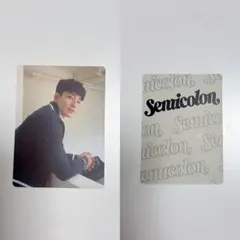 SEVENTEEN Semicolon トレカ ウォヌ WONWOO セミコロン - メルカリ