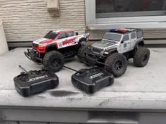 JOZEN ラジコン 2台セット トヨタ TRD ジープ ルビコンのサムネイル