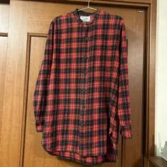 Noble Product チェック柄長袖ネルシャツ