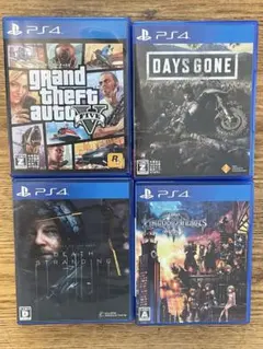 PS4 ゲーム グラセフ デススト キングダムハーツ3 DAYS GONE