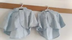 新品タグ付き　ファミリア　ケープ