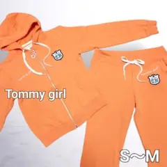 Tommy girl ジップアップパーカー セットアップ Y2K ヴィンテージ