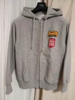 hito.mi様専用グレー フードパーカー VAN JACKET